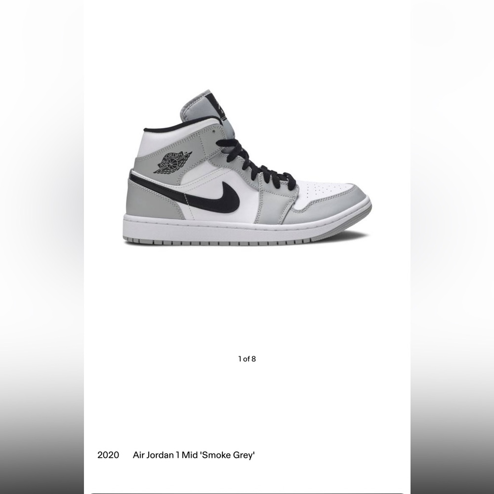 2020 Air Jordan 1 Mid ‘Smoke Grey’
